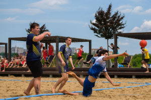 Turniej przygotowawczy Mistrzostw Małopolski w plażowej piłce ręcznej